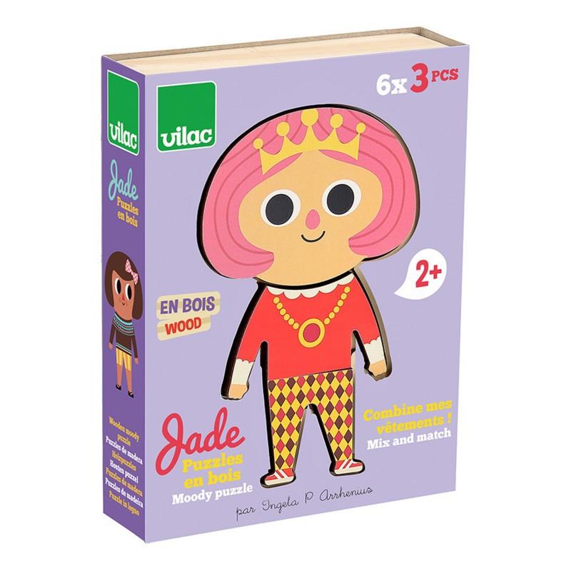 Jade Moddy Wooden Puzzle - Ingela P. Arthenius | 3048700076267 | Llibreria Sendak