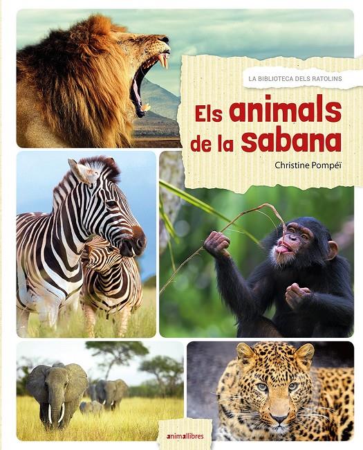 Els animals de la sabana | 9788416844524 | Pompéï, Christine | Llibreria Sendak