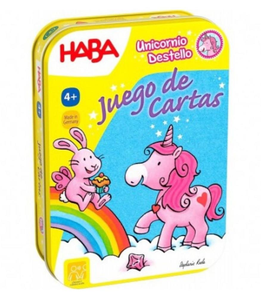 HABA Juego de cartas Unicornio Destello | 4010168264417 | Librería Sendak