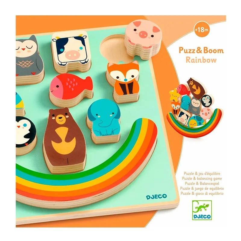 DJECO Puzz & Boom Rainbow | 3070900010765 | Llibreria Sendak