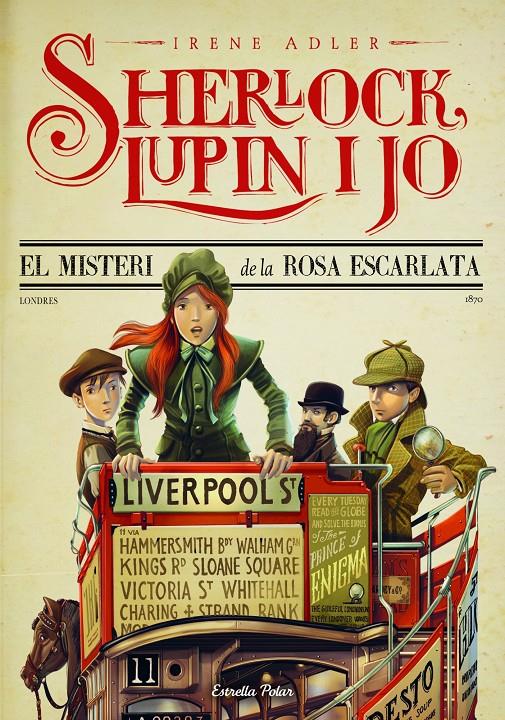 Sherlock, Lupin i jo 3. El misteri  de la rosa escarlata | 9788415853695 | Adler, Irene | Librería Sendak