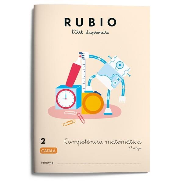 Quaderns Rubio. Competència matemàtica 2 | 9788417427016 | Varios autores | Llibreria Sendak