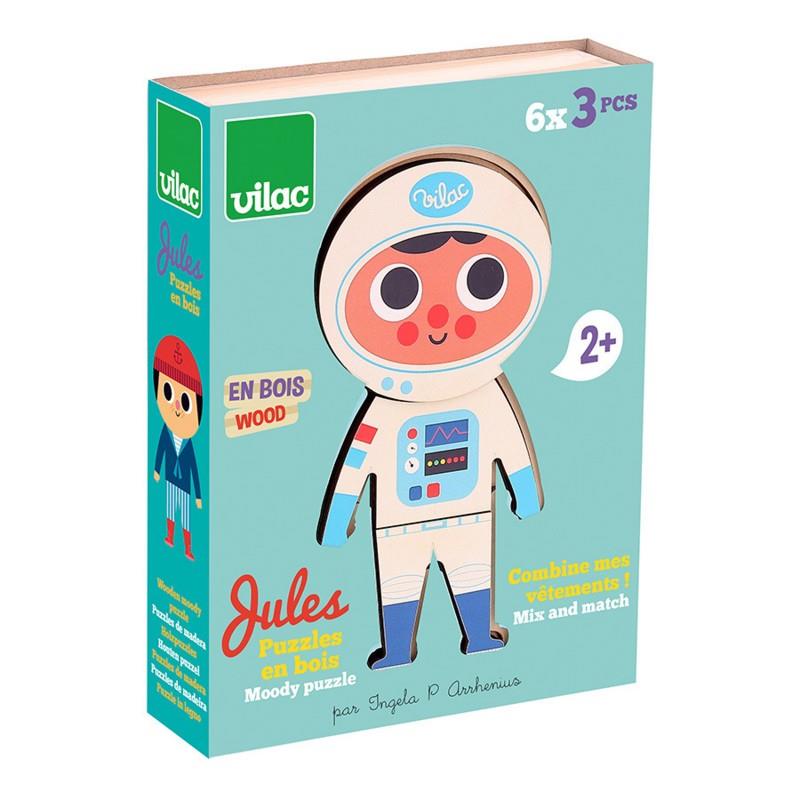 Jules Moody Wooden Puzzle | 3048700076250 | Llibreria Sendak