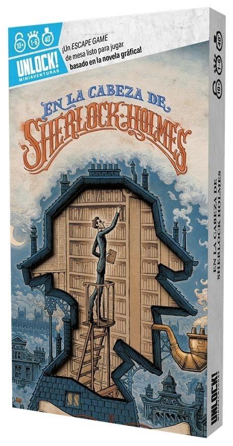 UNLOCK MINIAVENTURAS - En la cabeza de Sherlock Holmes | 3558380130345 | Llibreria Sendak