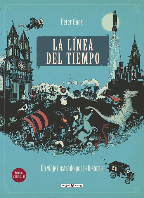 La línea del tiempo | 9788419110084 | Goes, Peter | Librería Sendak