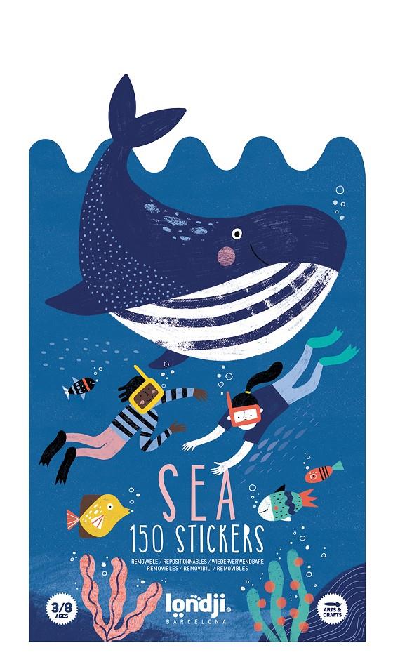 LONDJI Stickers - Mar | 8436580425087 | Librería Sendak