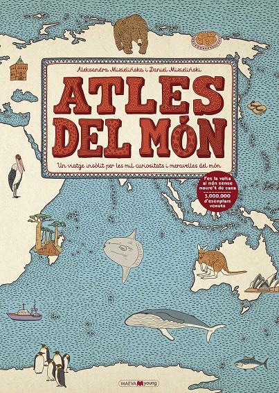 Atles del món | 9788417108311 | Mizielinska, Aleksandra/Mizielinski, Daniel | Librería Sendak