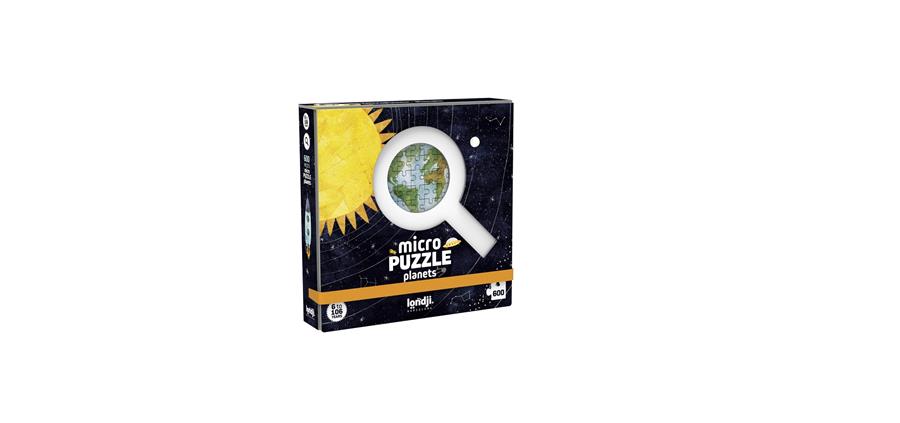 LONDJI Micro Puzzle 600 - The Planets | 8436580423809 | Librería Sendak