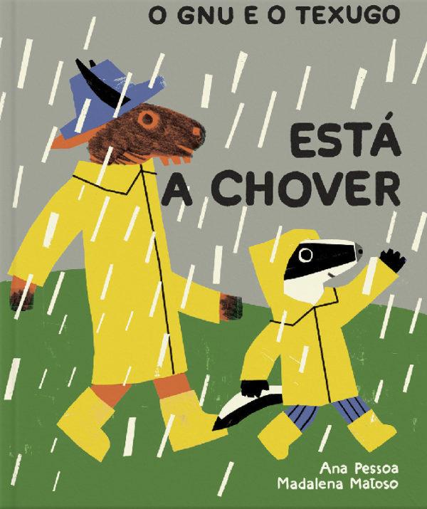 O gnu e o texugo - Está a chover | 9789899061071 | Llibreria Sendak