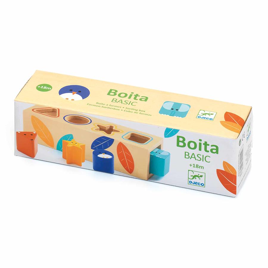 DJECO Encaixable de fusta - Boita Basic | 3070900062023 | Llibreria Sendak