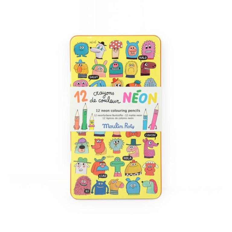MOULIN ROTY Lápices de colores Neón | 3575677166085 | Librería Sendak