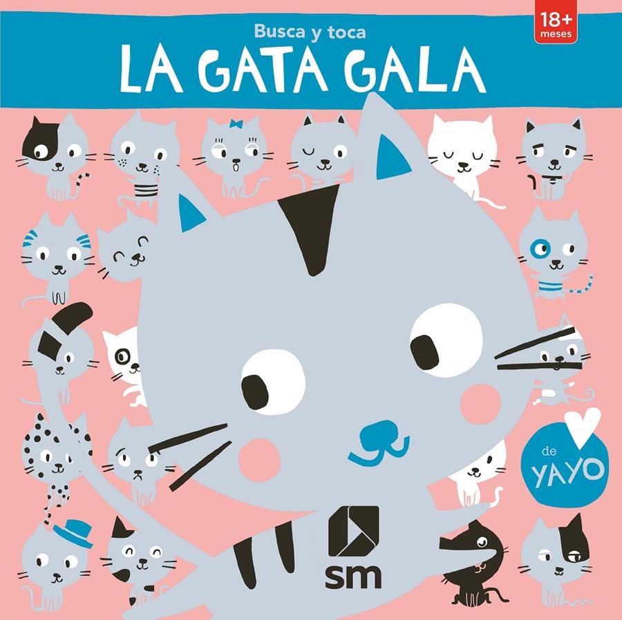 Busca y toca. La gata Gala | 9788491079705 | Kawamura, Yayo | Llibreria Sendak