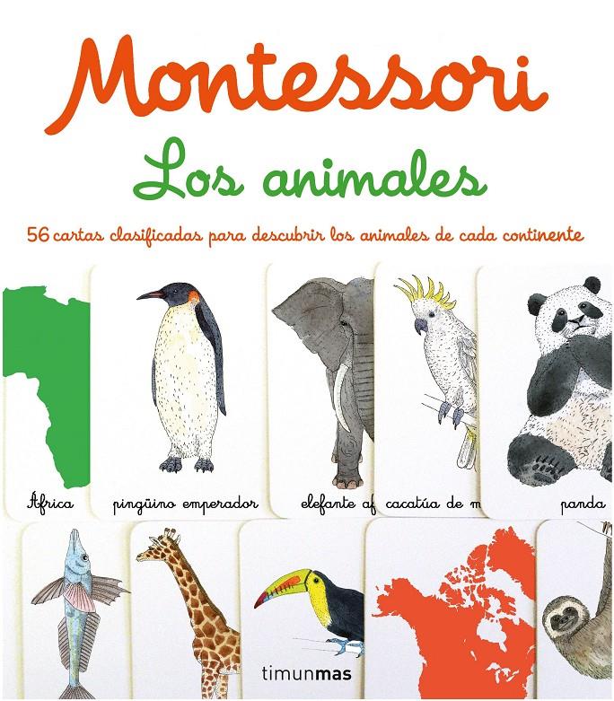 Montessori. Los animales | 9788408267805 | Herrmann, Ève/Tchoukriel, Emmanuelle | Llibreria Sendak