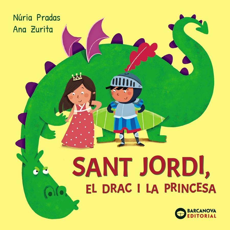 Sant Jordi, el drac i la princesa | 9788448964986 | Pradas, Núria | Librería Sendak