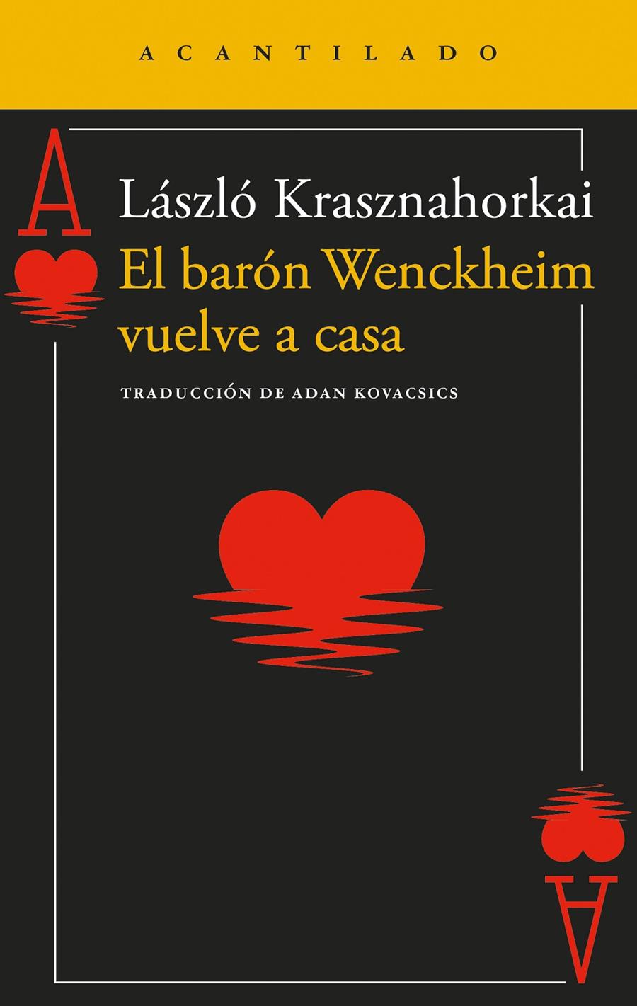 El barón Wenckheim vuelve a casa | 9788419958204 | Krasznahorkai, László | Librería Sendak