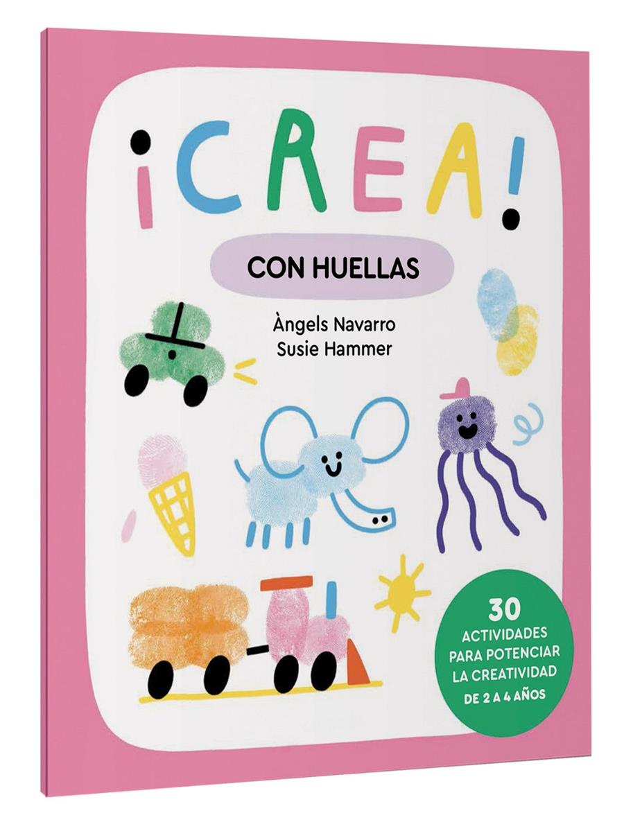 ¡Crea! Con huellas | 9788411581080 | Navarro Simon, Àngels | Llibreria Sendak