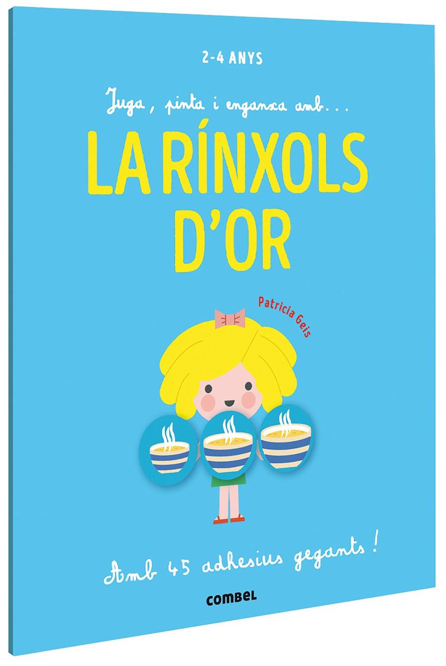 Juga, pinta i enganxa amb... La Rínxols d'Or | 9788491019411 | Geis Conti, Patricia | Llibreria Sendak