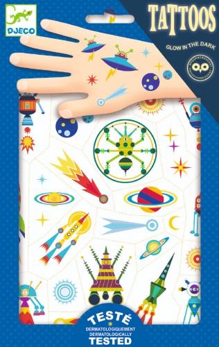 DJECO Tatuajes - El espacio | 3070900095908 | Llibreria Sendak