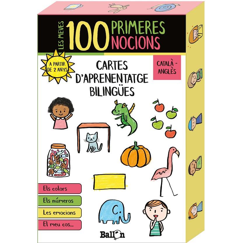 Les meves 100 primeres nocions. Cartes d'aprenentatge bilingües | 9789403220352 | BALLON | Librería Sendak