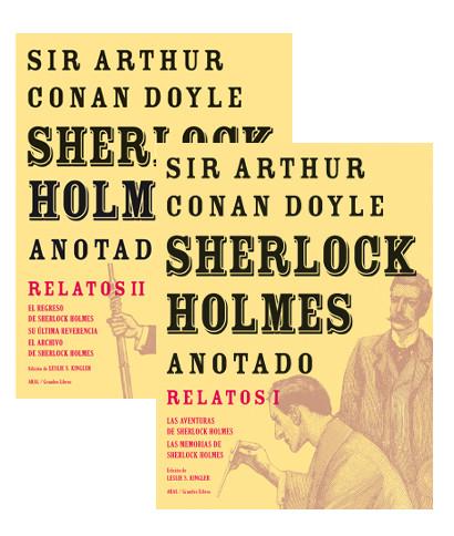 Pack Sherlock Holmes anotado: relatos I y II | 9788446042679 | Conan Doyle,Arthur | Llibreria Sendak