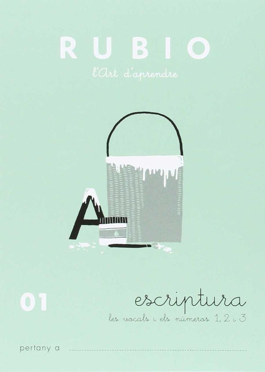 Quaderns Rubio. Escriptura 01 | 9788489773417 | VARIS | Librería Sendak