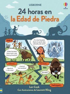 24 Horas en la Edad de Piedra | 9781801311861 | USBORNE | Llibreria Sendak