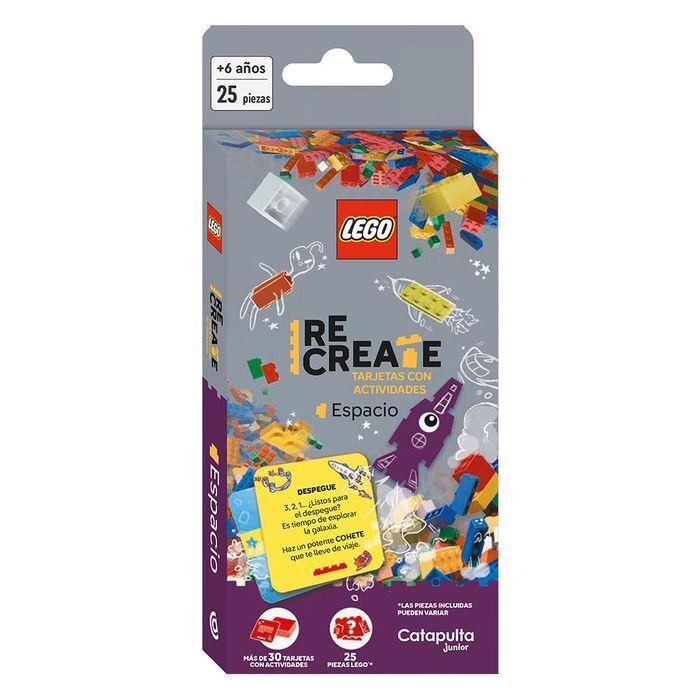 Lego Recreate espacio construcción tarjetas con actividades | 9788419987556 | AA.VV. | Llibreria Sendak