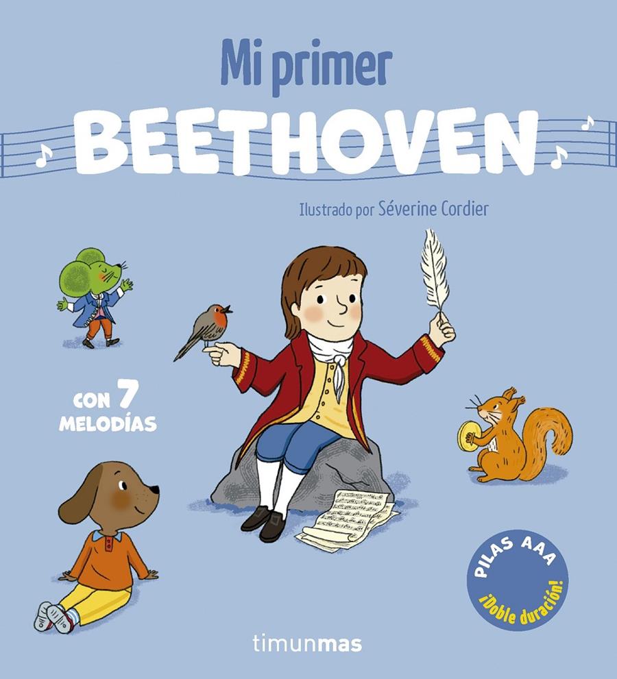 Mi primer Beethoven. Con 7 melodías | 9788408317654 | Cordier, Séverine | Llibreria Sendak