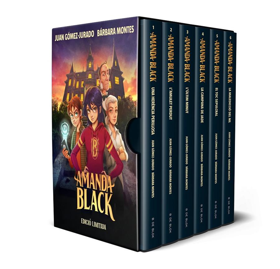 Pack Edició Limitada Amanda Black (Llibres de l'1 al 6) | 9788419048974 | GOMEZ-JURADO, JUAN/MONTES, BARBARA | Librería Sendak