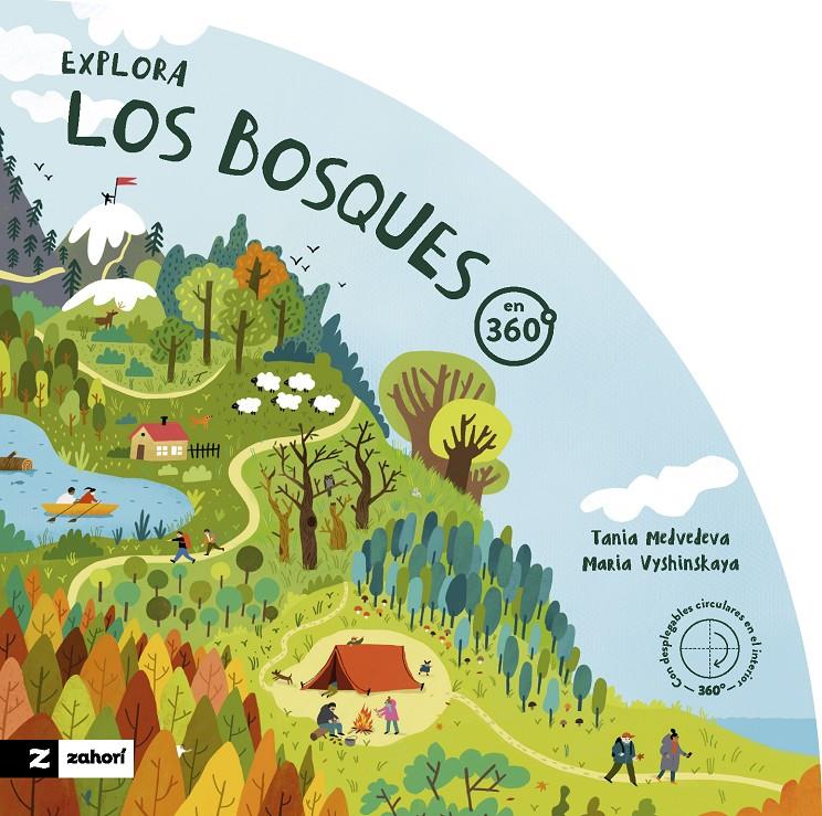 Explora los bosques en 360º | 9788419889003 | Medvedeva, Tania / Vyshinskaya, Maria | Librería Sendak