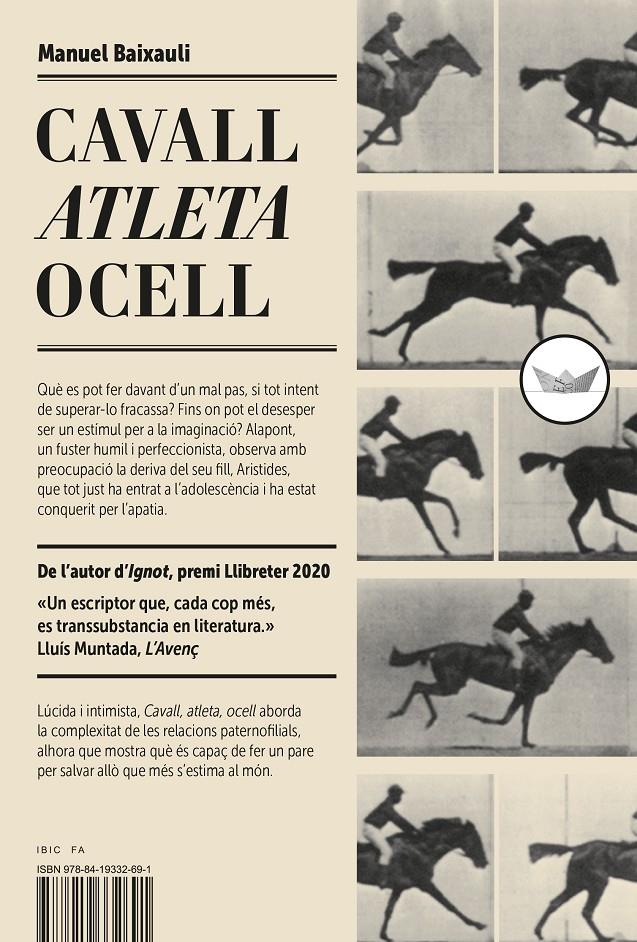 Cavall, atleta, ocell | 9788419332691 | Baixauli, Manuel | Llibreria Sendak