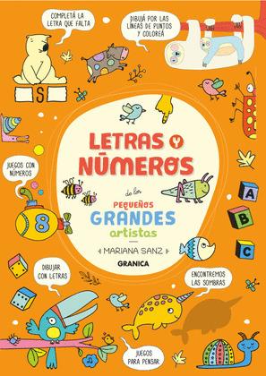 Letras y números de los pequeños grandes artistas | 9786316544179 | Librería Sendak