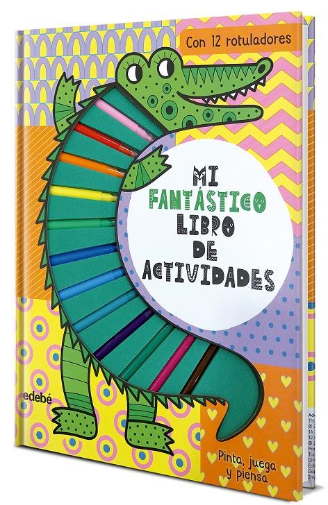 Mi fantástico libro de actividades. Cocodrilo | 9788468373638 | Austin, Lucile/Razumova, Alena | Llibreria Sendak