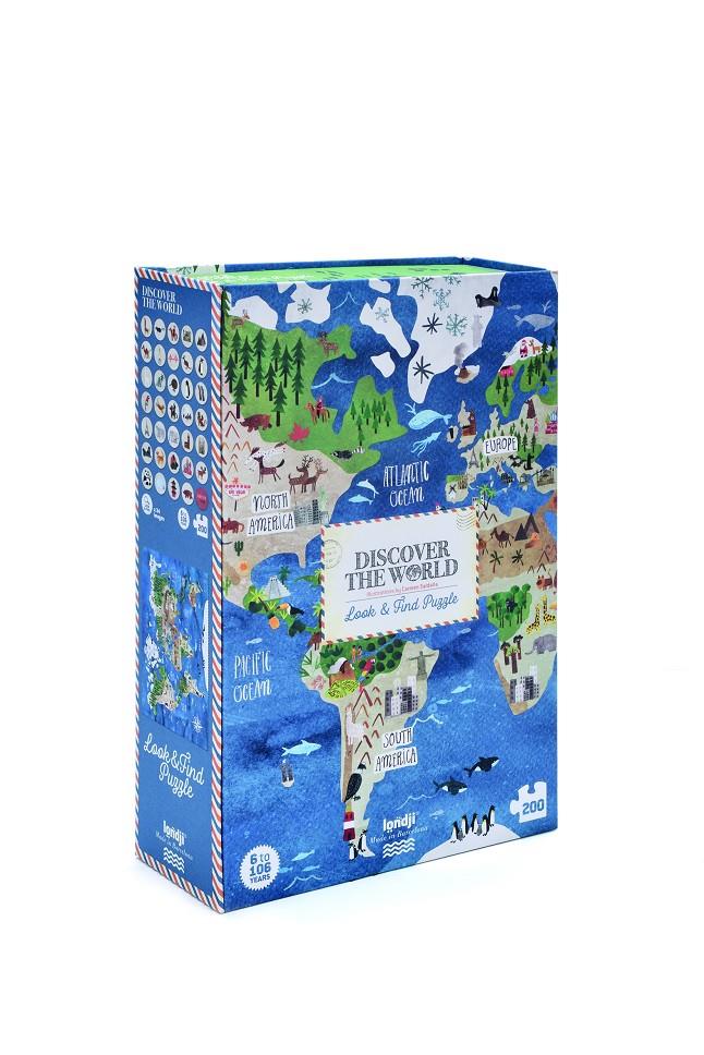 LONDJI Puzzle Discover the world  | 8436530168750 | Llibreria Sendak