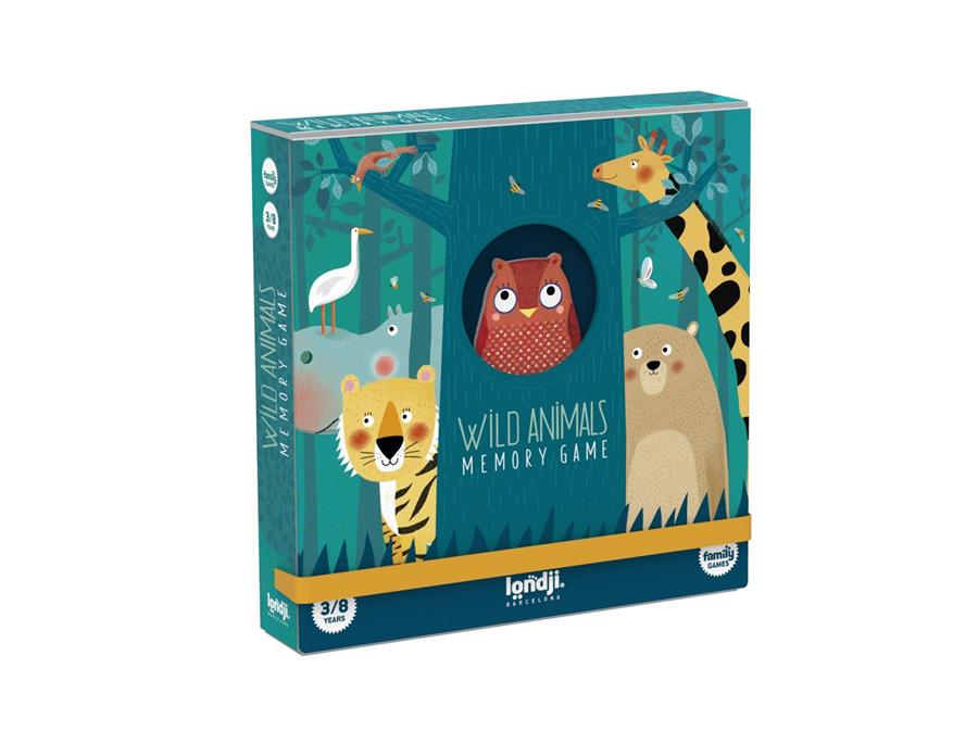 LONDJI Memo Wild animals | 8436580423403 | Librería Sendak
