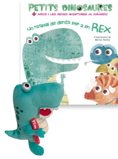 REX + UN RASPALL DE DENTS PER A EN REX | 9788468270951 | VV KIDS | Llibreria Sendak