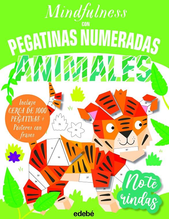 MINDFULNESS con pegatinas numeradas: ANIMALES | 9788468363646 | Varios autores | Librería Sendak