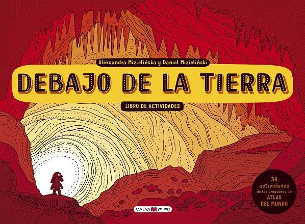 Debajo de la tierra. Libro de actividades | 9788417108410 | Mizielinska, Aleksandra/Mizielinski, Daniel | Llibreria Sendak