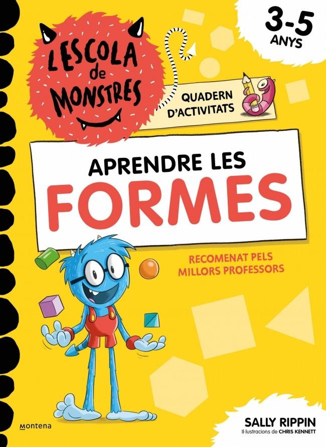 L'Escola de Monstres. Quadern d'activitats - Aprendre les FORMES | 9791387724832 | Rippin, Sally | Llibreria Sendak