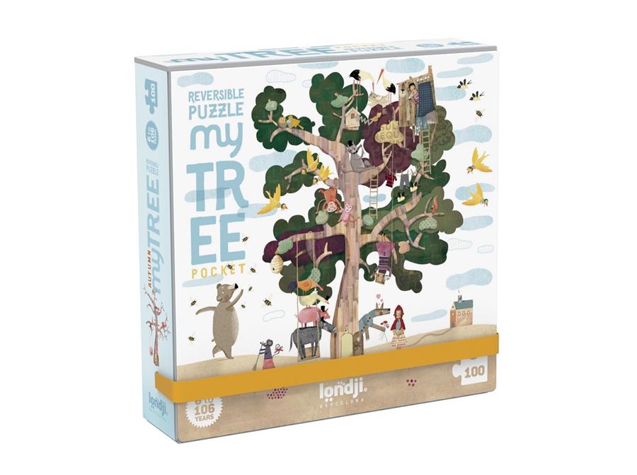 LONDJI Pocket Puzzle - My tree | 8436580424004 | Llibreria Sendak