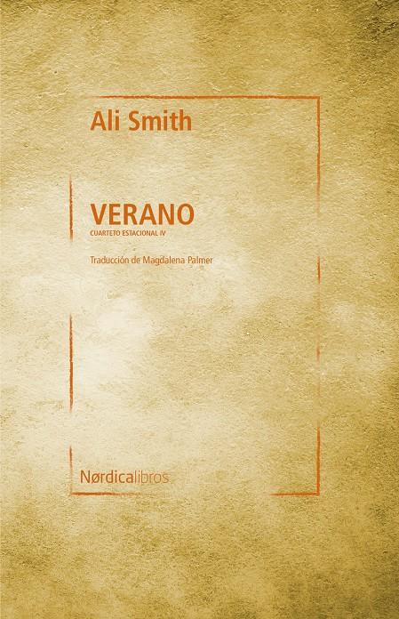 Verano | 9788418451805 | Smith, Ali | Llibreria Sendak