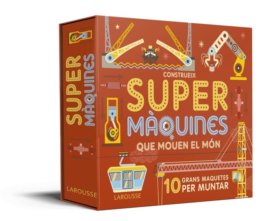 Construeix Supermàquines que mouen el món | 9788417720391 | Larousse Editorial | Llibreria Sendak