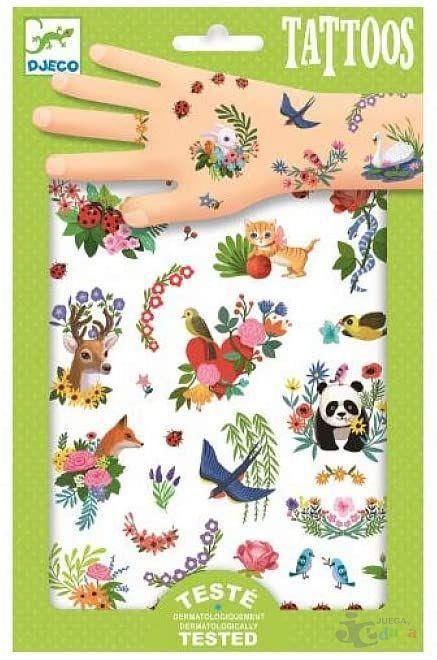 DJECO Tatuajes - Primavera | 3070900095915 | Llibreria Sendak