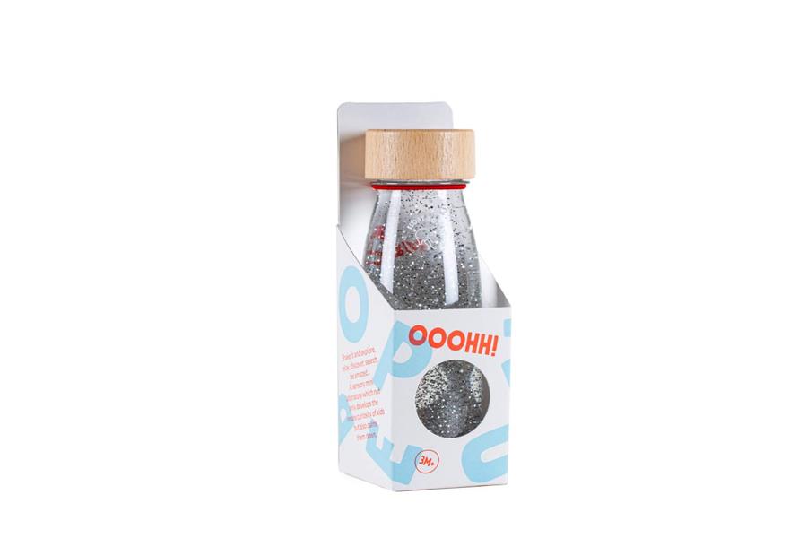 PETIT BOUM Float Bottle Silver | 8425402476567 | Llibreria Sendak