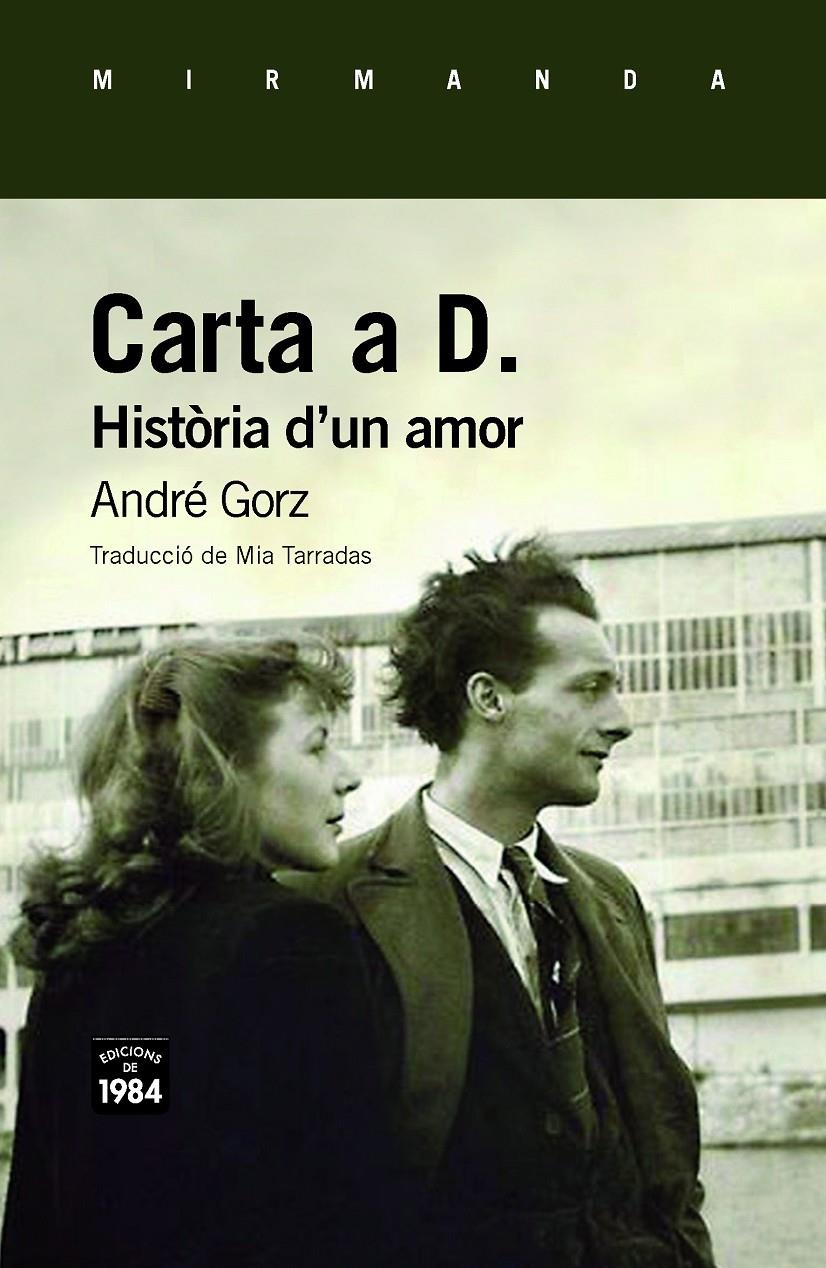 Carta a D. | 9788416987603 | Gorz, André | Librería Sendak
