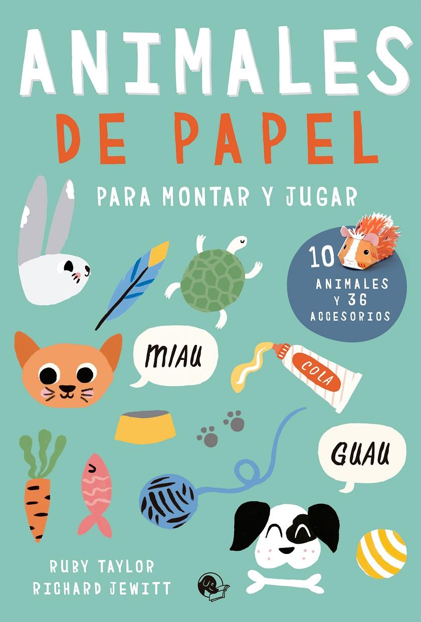 Animales de papel para montar y jugar | 9788494374647 | Jewitt, Richard | Llibreria Sendak