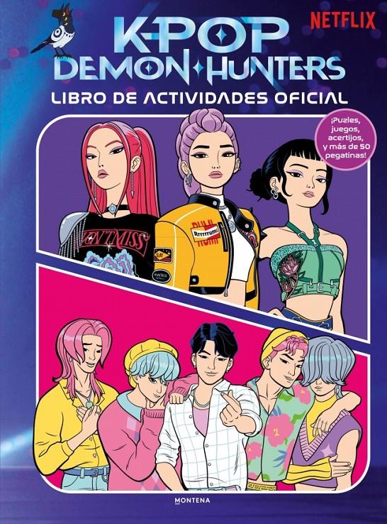 KPop Demon Hunters: libro de actividades oficial | 9791387973292 | Netflix | Llibreria Sendak