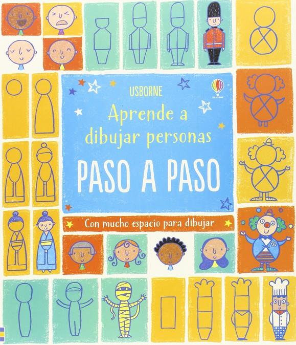 Aprendre a dibujar personas paso a paso | 9781409588368 | USBORNE | Librería Sendak