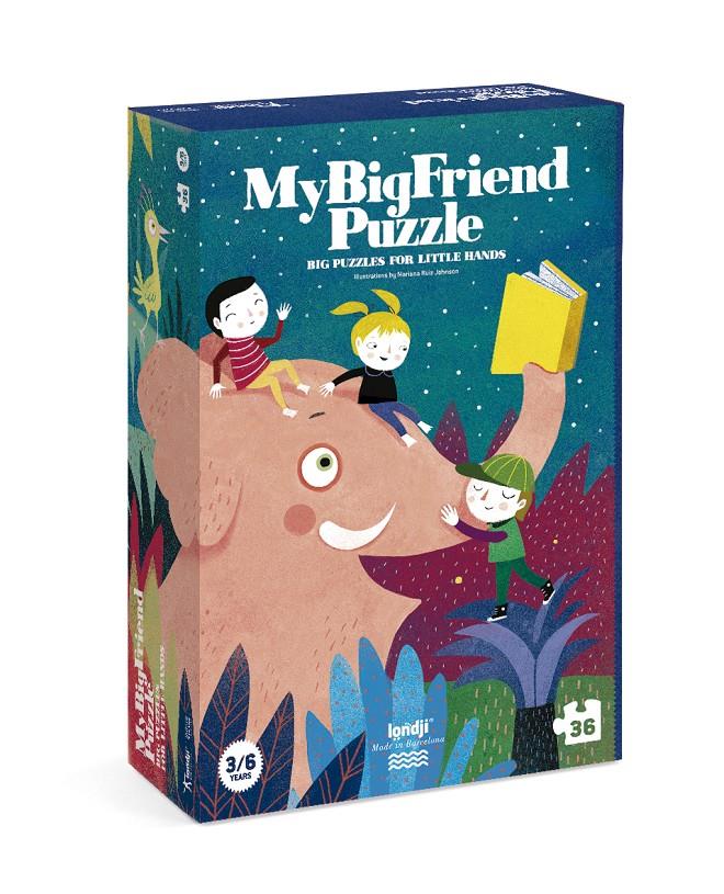 LONDJI Puzzle My Big Friend | 8436530162314 | Librería Sendak