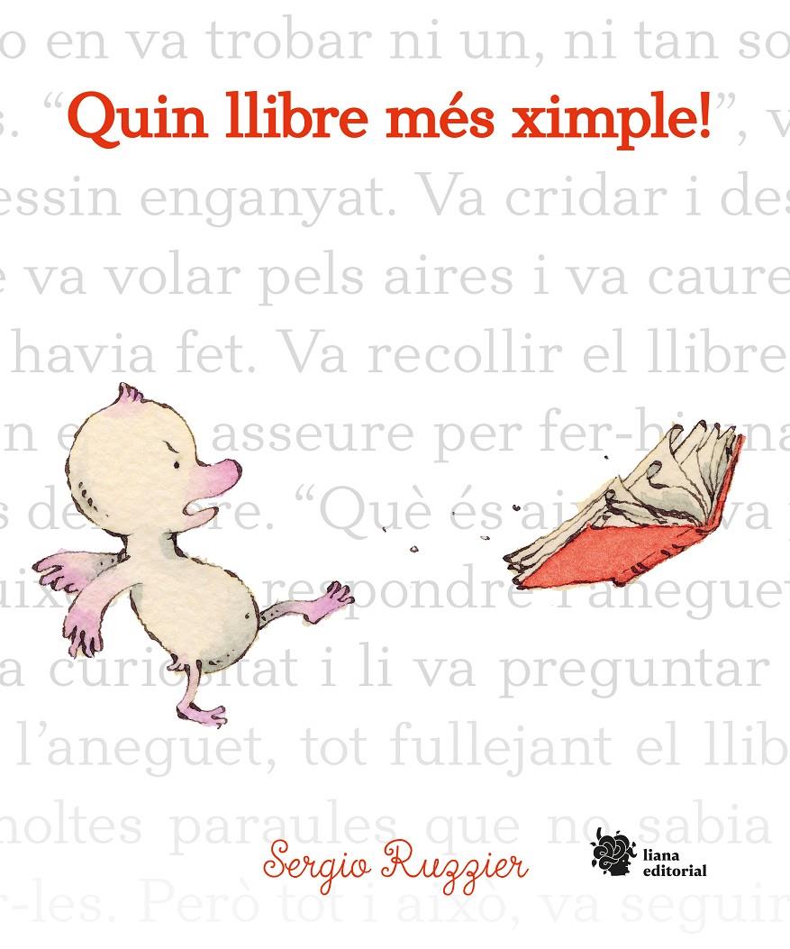 Quin llibre més ximple! | 9788494983030 | Ruzzier, Sergio | Llibreria Sendak